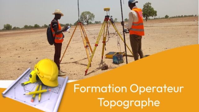 Formation accélérée en Opérateur Topographe